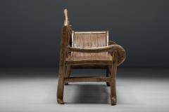 Oriental Bamboo Sofa Bed 20th Century - 2693862