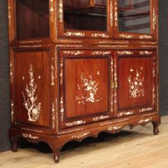 Oriental showcase in mahogany wood from 20th century - 3953855