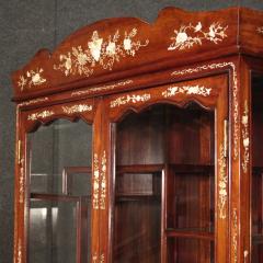 Oriental showcase in mahogany wood from 20th century - 3953861