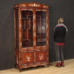 Oriental showcase in mahogany wood from 20th century - 3953863