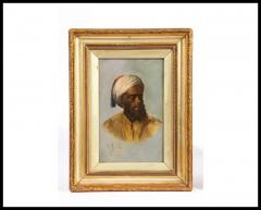 Orientalist Moorish Man Portrait 19th Century - 3880738