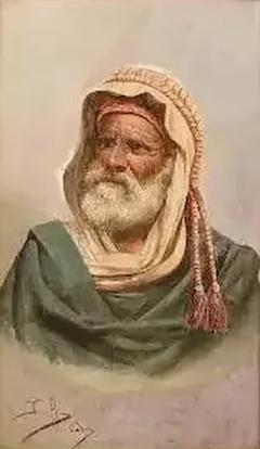 Orientalist Moorish Man Portrait 19th Century - 3881393