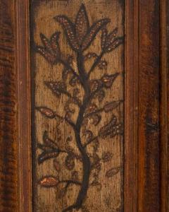 Original 19th Century Painted Wall Cabinet with Two Doors and One Drawer - 4458463