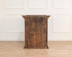 Original 19th Century Painted Wall Cabinet with Two Doors and One Drawer - 4458513