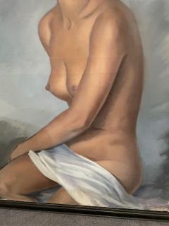 Original Art Deco Oil on Canvas South American Se orita - 2175927