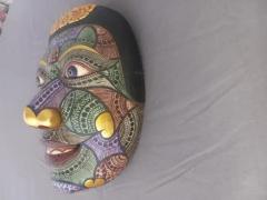 Original Bali Masks Hand Painted Carved Pande Made Taban - 4150799