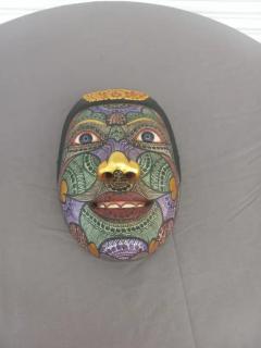 Original Bali Masks Hand Painted Carved Pande Made Taban - 4150804