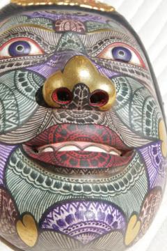 Original Bali Masks Hand Painted Carved Pande Made Taban - 4150820