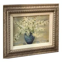 Original Carol Rowan Still Life Oil Painting of Flowers - 4549786