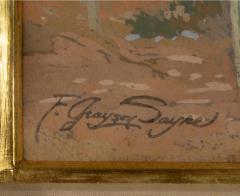 Original Fred Grayson Sayre Plien Air Oil Painting Sedona Arizona Landscape - 3575520