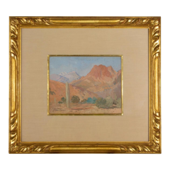 Original Fred Grayson Sayre Plien Air Oil Painting Sedona Arizona Landscape - 3575547