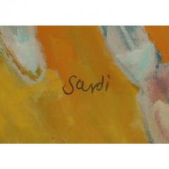 Original Jean Sardi Oil Painting in Jerry Solomon Designer Frame - 4175458
