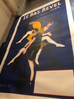 Original Large Le Bas Revel Vintage Poster Cappiello France c 1929 - 3810954