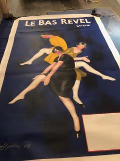 Original Large Le Bas Revel Vintage Poster Cappiello France c 1929 - 3810961