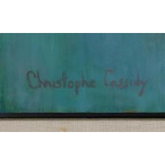 Original Miniature Schnauzer Dog Oil Painting by Christophe Cassidy - 4349351