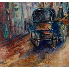 Original Moses Matusovski Expressionist Oil Painting - 4795224