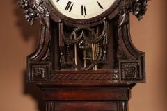 Original Normandy Wedding Oak Longcase Clock circa 1820 - 3367466