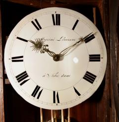 Original Normandy Wedding Oak Longcase Clock circa 1820 - 3367475