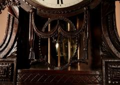 Original Normandy Wedding Oak Longcase Clock circa 1820 - 3367477