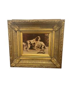 Original Oil on Canvas in Antique Frame - 4205201