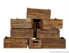 Original Old Wooden Decorative Boxes - 2562949