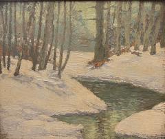 Original Plein Air Landscape Impressionist Oil Painting by Oscar Albrecht - 1827983