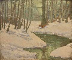 Original Plein Air Landscape Impressionist Oil Painting by Oscar Albrecht - 1829450