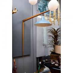 Original Right Angled Wall Sconce with Blue Sconce - 736088