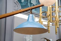 Original Right Angled Wall Sconce with Blue Sconce - 736091