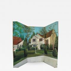 Original Saturday Night Live Suburban House Set Backdrop - 485283