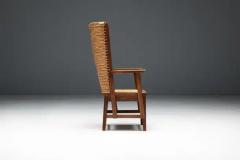Orkney Chair in Wood and Oat Straw Scotland 19th Century - 3472314
