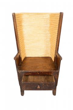 Orkney Island Pine Wingback Armchair - 4158279