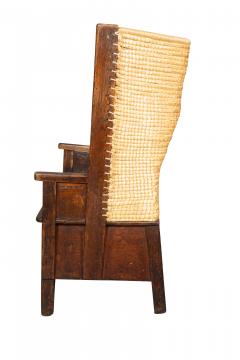 Orkney Island Pine Wingback Armchair - 4158346