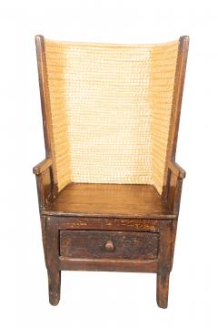 Orkney Island Pine Wingback Armchair - 4158355