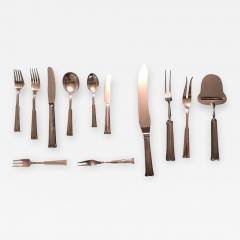 Orla Vagn Mogensen Danish Sterling Silver Flatware Set by Orla Vagn Mogensen - 360651