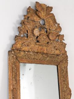 Ornate Baroque Style Giltwood Carved Mirror Sweden Late 19th C  - 4225246