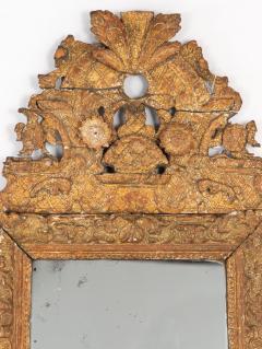 Ornate Baroque Style Giltwood Carved Mirror Sweden Late 19th C  - 4225253