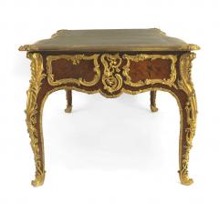 Ornate French Louis XV Kingwood and Gilt Bronze Desk - 918927