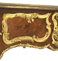 Ornate French Louis XV Kingwood and Gilt Bronze Desk - 918932