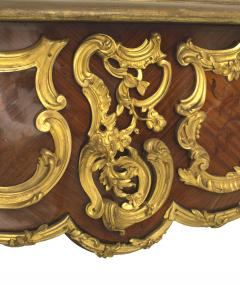 Ornate French Louis XV Kingwood and Gilt Bronze Desk - 918933