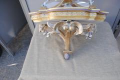 Ornate pastell wooden wall sconces brackets - 4614691