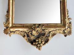 Ornately Carved French Rococo Gilt wood Mirror with Exuberant Crest - 3231165