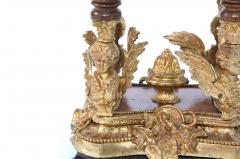 Ornately Gilt Bronze Mounted Fruitwood Pedestal Table - 1820830