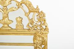 Ornately Gilt Wood Framed Hanging Wall Mirror - 2538832