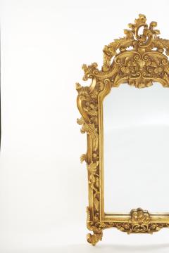 Ornately Wood Framed Pair Beveled Hanging Mirror - 2108319