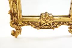 Ornately Wood Framed Pair Beveled Hanging Mirror - 2108320