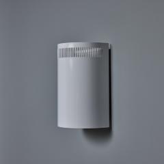 Orno Stockmann 1960s Model 5390 White Perforated Metal Wall Lights for Orno Finland - 4448275