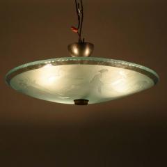 Orrefors Swedish Art Deco Pendant 1940s Orrefors - 496290