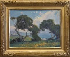Orrin Augustine White Coastal Scene with Eucalyptii - 4381261