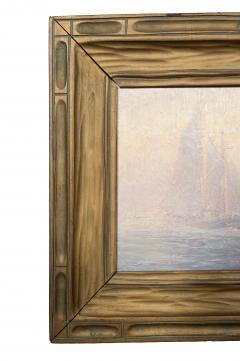 Oscar Anderson Oil On Canvas Of Sailboats By Oscar Anderson - 4555089